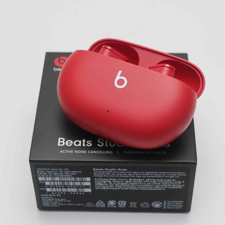 新品未使用 Beats Studio Buds Beatsレッド 本体 即日発送 土日祝発送