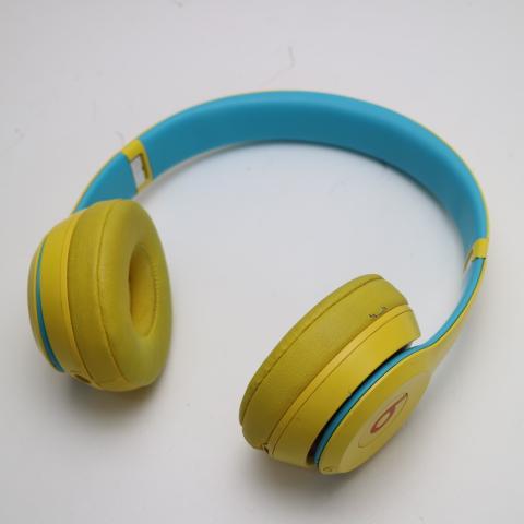 良品中古 Beats solo3 wireless MV8U2PA/A クラブイエロー ワイヤレス 