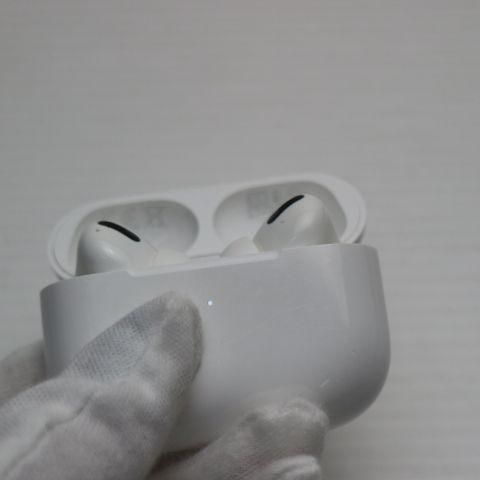 美品 AirPods Pro ホワイト 中古 あすつく 土日祝発送OK : エム