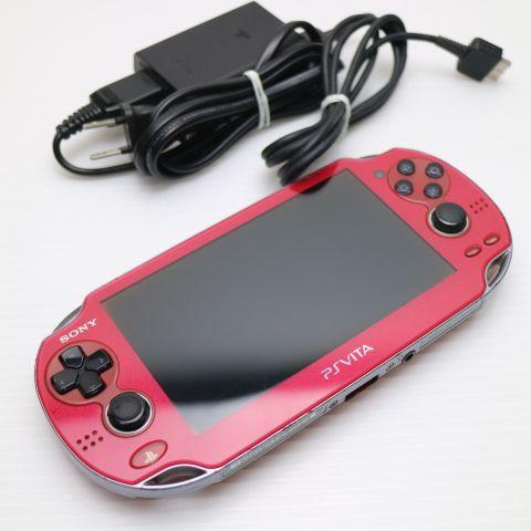 美品 PCH-1000 PS VITA コズミック・レッド 即日発送 game SONY  