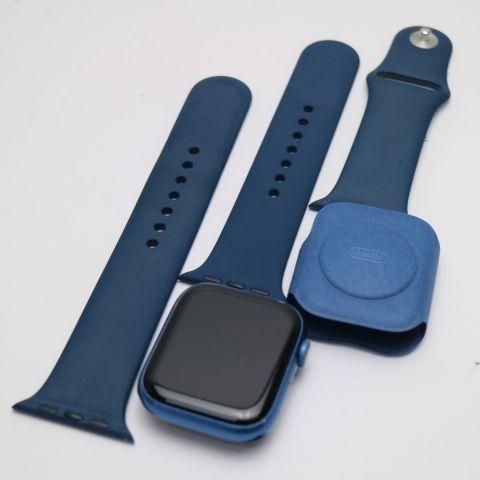 美品 Apple Watch Series7 45mm GPS ブルー 本体 即日発送 土日祝発送  