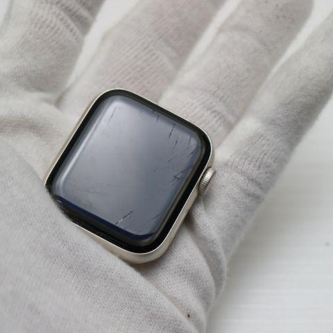良品中古 Apple Watch SE（第2世代） 40mm GPS スターライト スマホ 