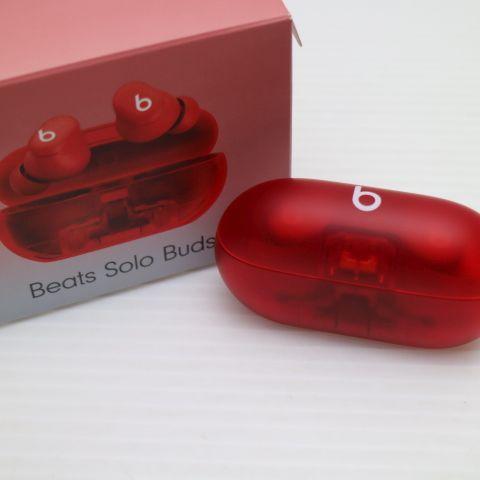 Bears Solo Buds ワイヤレスイヤホン 未使用 未開封 新品未使用 Beats Solo Buds トランスペアレントレッド イヤホン 即日