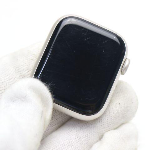 良品中古 Apple Watch Series7 41mm GPS スターライト 本体 即日発送