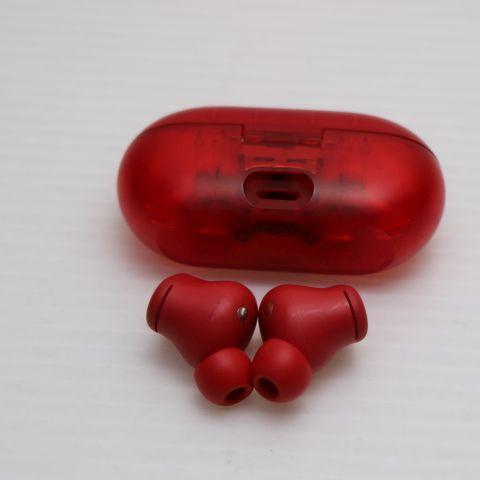 新品同様 Beats Solo Buds トランスペアレントレッド イヤホン 即日