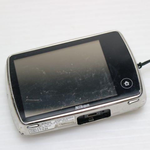 美品 COOLPIX S01 ミラーシルバー 即日発送 デジカメ Nikon デジタル