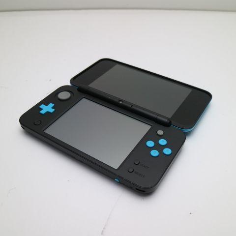 美品 NEWニンテンドー2DS LL ブラック×ターコイズ 即日発送 2DS 