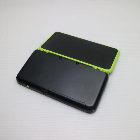 美品 NEWニンテンドー2DS LL ブラック×ライム 即日発送 2DS NINTENDO 本体 あすつく 土日祝発送OK_1