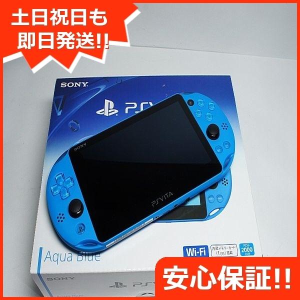 最も優遇の Ps 本体未使用品 Vita ビータ Pch 00 本体 アクアブルー 携帯用ゲーム機本体