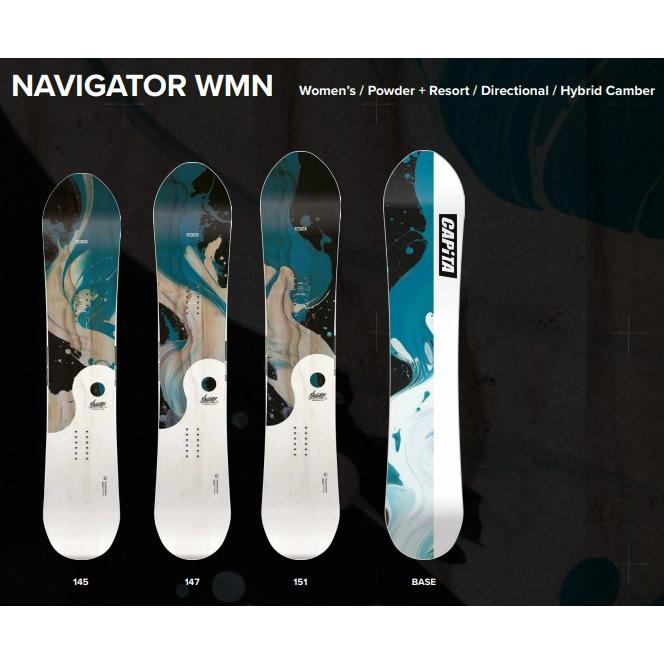 新品未使用 25-26 CAPiTA BOARD THE NAVIGATOR WMN 143cm あすつく