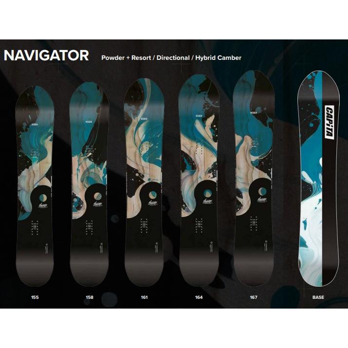 新品未使用 25-26 CAPiTA BOARD THE NAVIGATOR WMN 143cm あすつく 