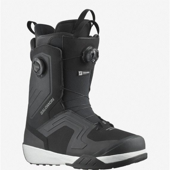 SALOMON スノーボードブーツ　2BOA 26cm 新品未使用 25-26 SALOMON BOOTS DIALOGUE DUAL BOA BLACK/BLACK/WHITE