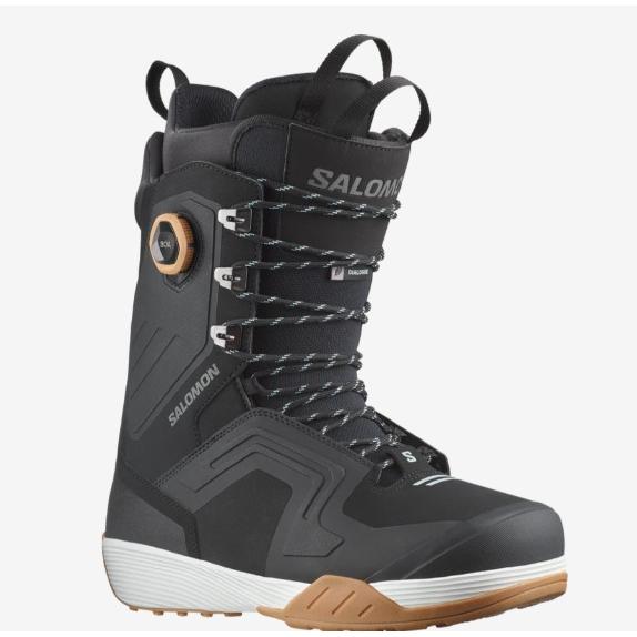 新品未使用 25-26 SALOMON BOOTS DIALOGUE LACE SJ BOA BLACK/BLACK