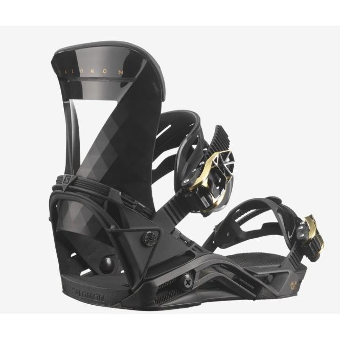 スノーボード SALOMON MIRAGE 新品未使用 24-25 SALOMON BOARD BINDING MIRAGE BLACK Mサイズ