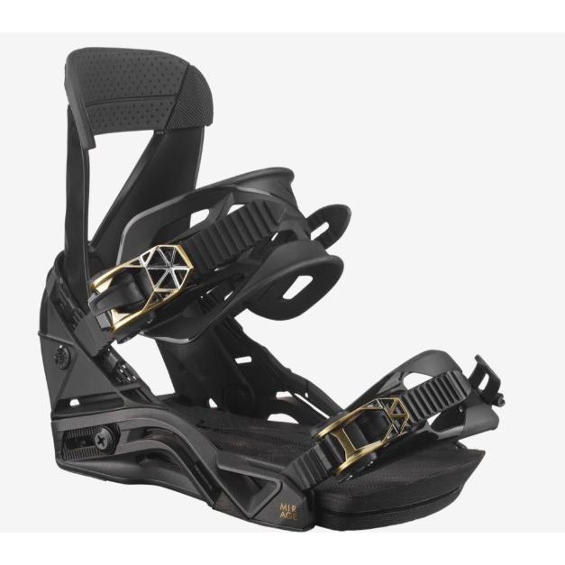 新品未使用 24-25 SALOMON BOARD BINDING MIRAGE BLACK Mサイズ