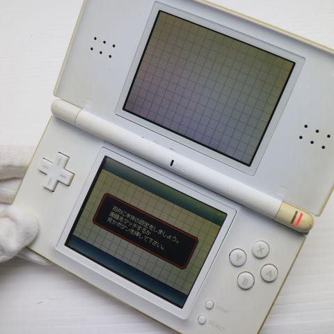 美品　ニンテンドーDS Lite ホワイト +東大将棋　任天堂　Nintendo 良品中古 ニンテンドーDS Lite ライト ホワイト 即日発送 game 任天堂