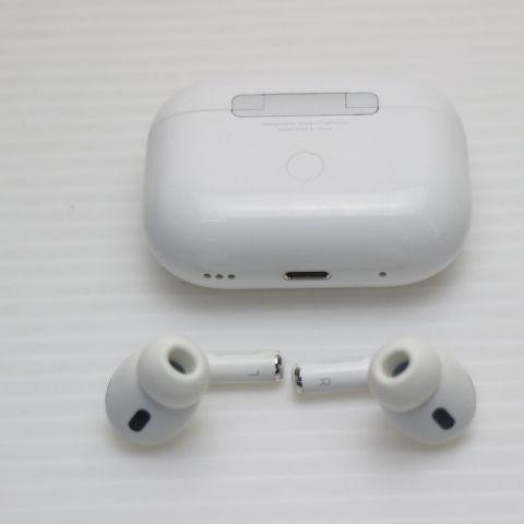 【美品】AirPods Pro 第2世代 Lightning 美品 AirPods Pro 第2世代 lightningモデル ホワイト Apple イヤホン