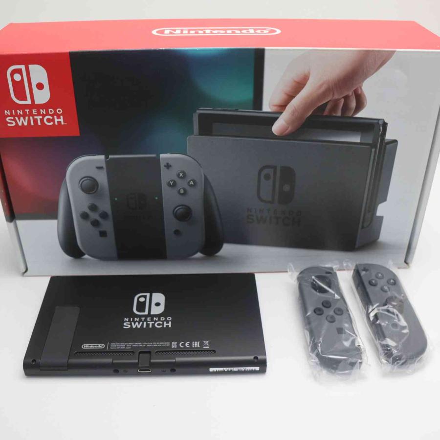 新品未使用 Nintendo Switch グレー 即日発送 あすつく 土日祝発送OK