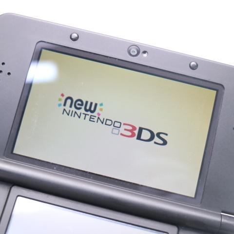 良品中古 Newニンテンドー3DS ブラック 即日発送 game 任天堂 本体 あすつく 土日祝発送OK｜eco-sty｜03