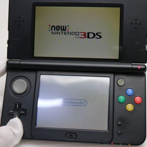 美品 Newニンテンドー3DS ブラック 即日発送 game 任天堂 本体 あす