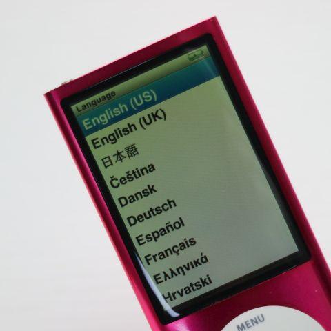 iPod nano 中古 iPOD 第5世代 8GB ピンク 即日発送 MC050J/A 本体 あす