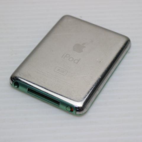 iPod nano 良品中古 iPOD 第3世代 8GB グリーン 即日発送 MB253J/A