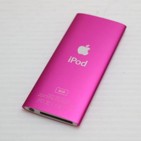 iPod nano 超美品 iPOD 第4世代 8GB ピンク 即日発送 MB735J/A 本体