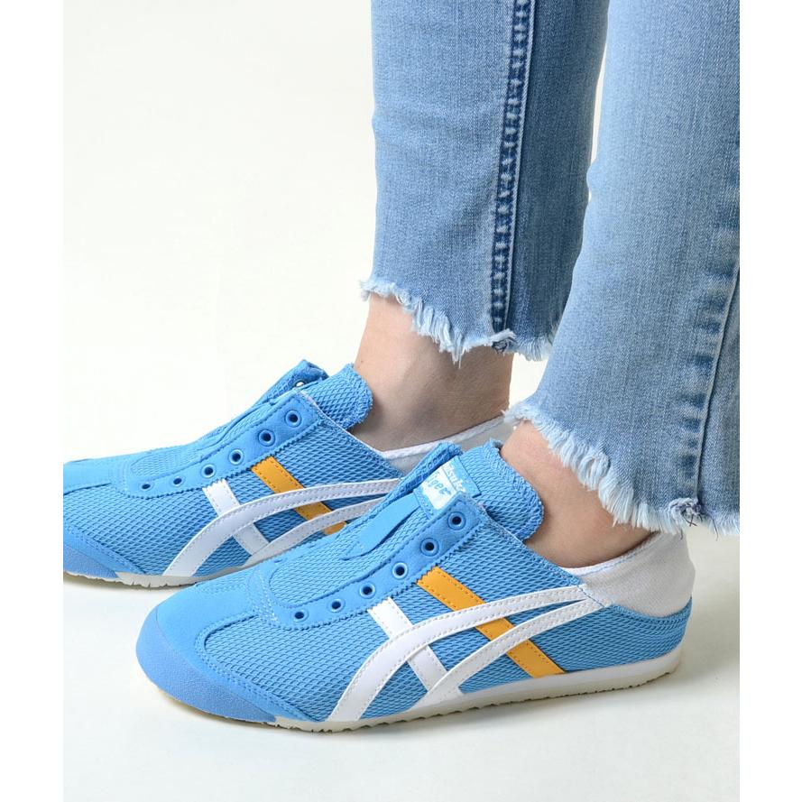 Onitsuka Tiger Mexico 66 Paraty オニツカタイガー メキシコ 66 パラチー ブルー 青 レディース スニーカー 11a703 400 11a703 400 Honey 通販 Yahoo ショッピング