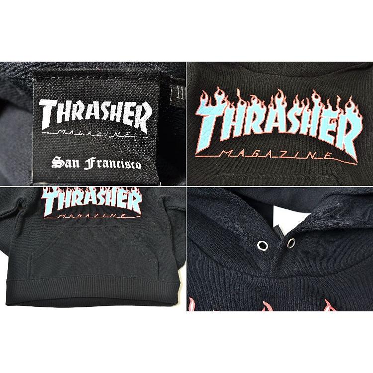 THRASHER スラッシャー パーカー ベビー キッズ 子供服  THRASHERロゴの画像