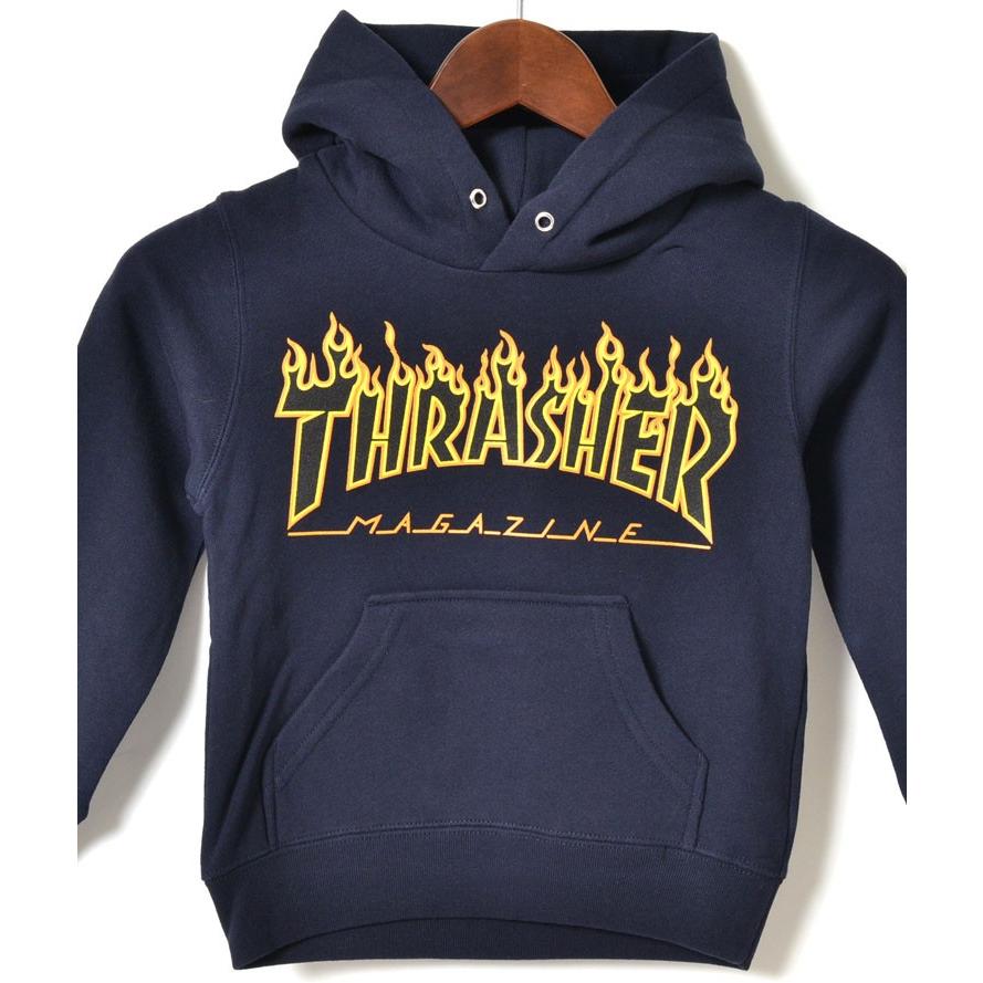 THRASHER スラッシャー パーカー ベビー キッズ 子供服  THRASHERロゴの画像