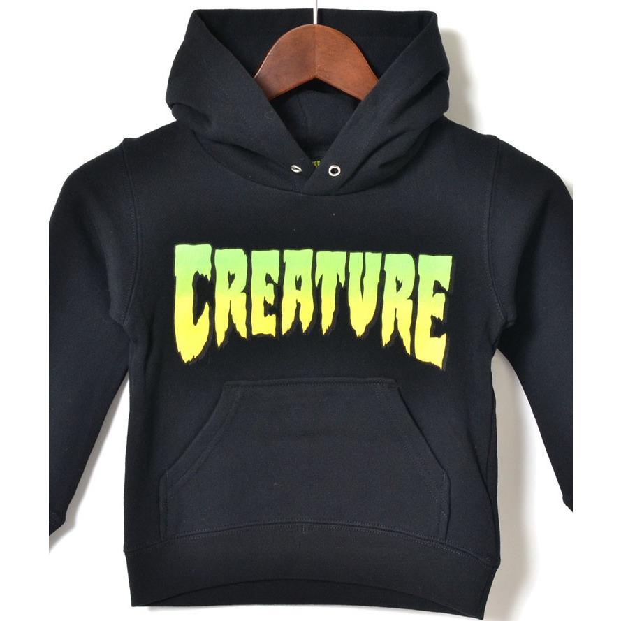 お気にいる Thrasher スラッシャー パーカー ベビー キッズ 子供服 Creatureロゴ 格安人気 Atempletonphoto Com
