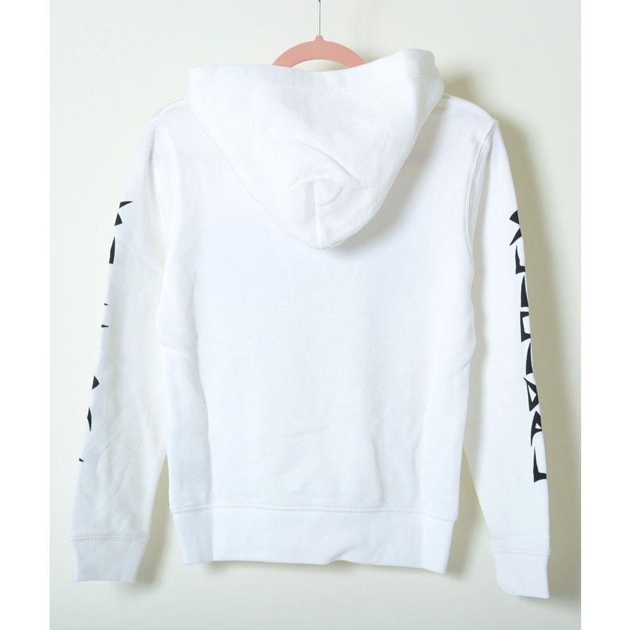 【110?160】SUICIDAL TENDENCIES LOGO SWEAT PARKA スイサイダルテンデンシーズ ロゴ スウェット パーカー ホワイト キッズ kids 子供服 スケーター ストリートの画像