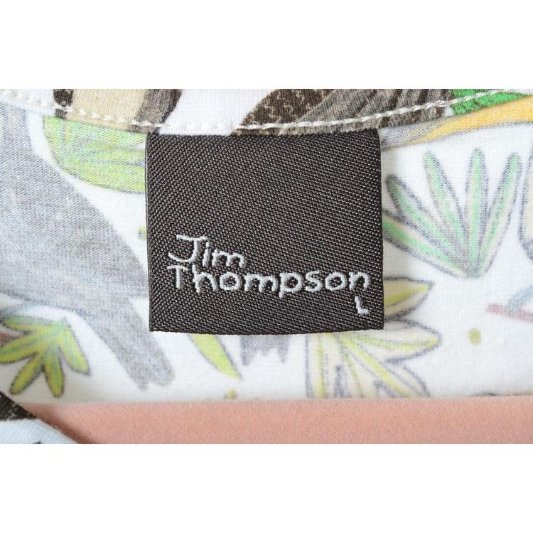 Jim Thompson ジム トンプソン 鳥 動物 ワンピース ホワイト