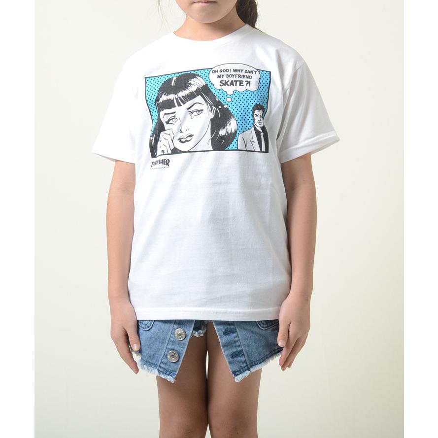 THRASHER（スラッシャー） 【120-160サイズ】THRASHER TEE BOYFRIEND T