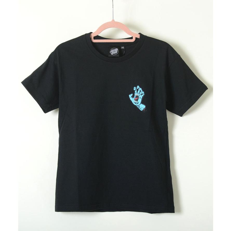 1 160 Santa Cruz Tee サンタクルーズ Tシャツ Kids 子供服 ブラック スクリーミングハンド ロゴ 男の子 女の子 スケーター ストリート a605 42 Blk Honey 通販 Yahoo ショッピング