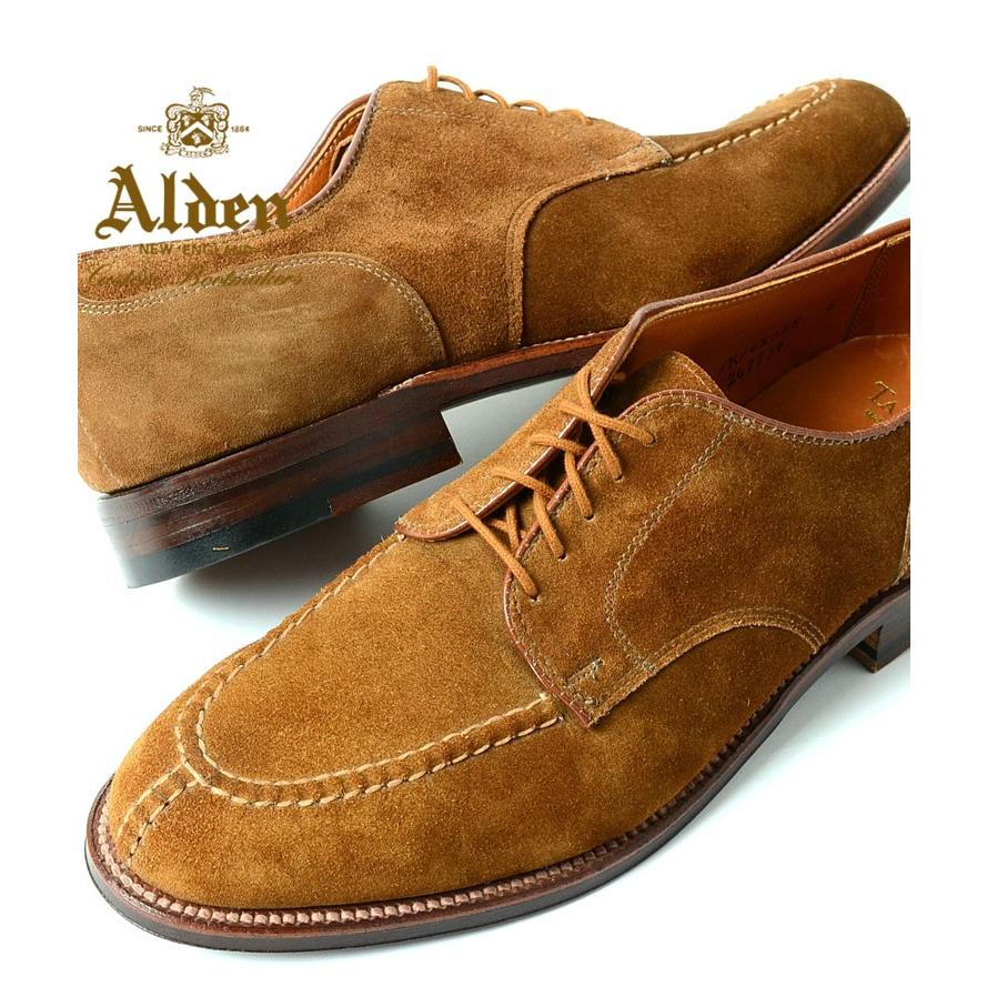 Alden オールデン 702 スウェードUチップ9D