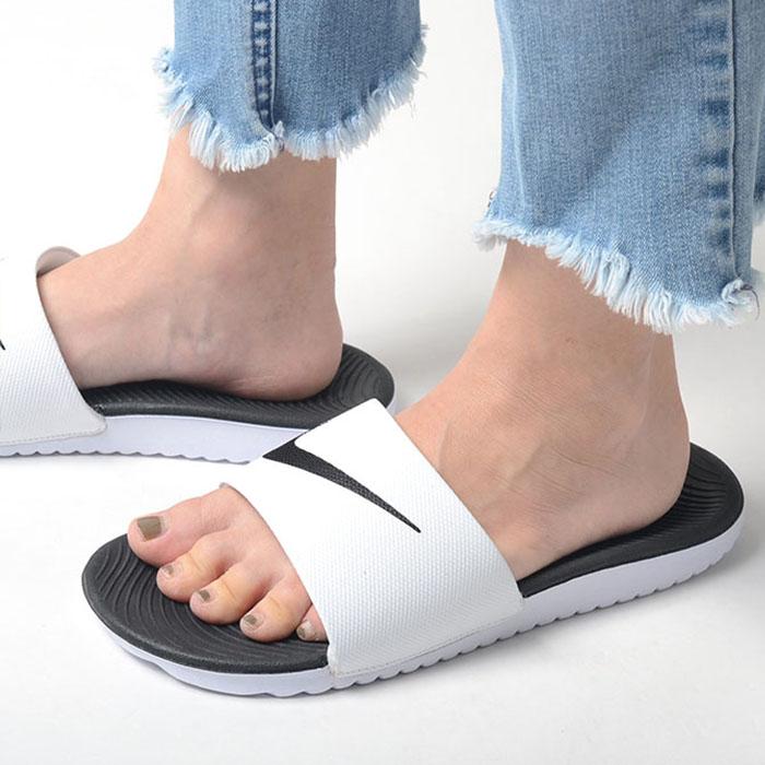 NIKE（ナイキ） 【17cm-24cm】NIKE KAWA SLIDE (GS/PS) カワ スライド