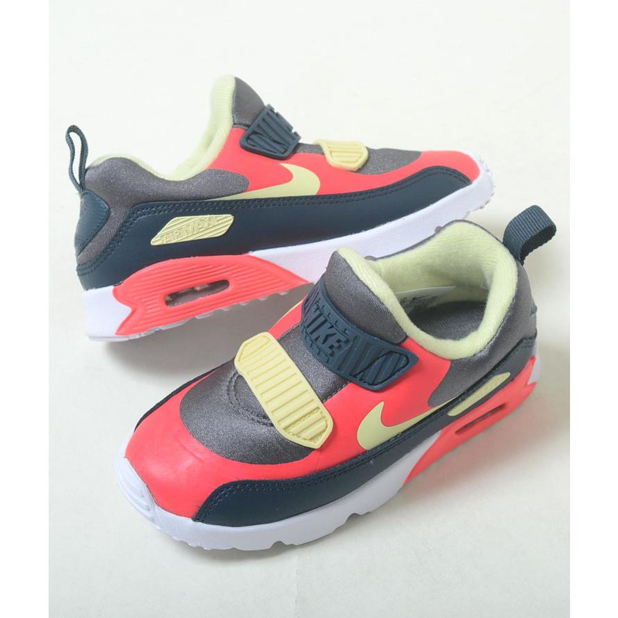 12cm 16cm Nike Air Max Tiny 90 Td ナイキ エアマックス タイニー 90 Td グレー レッド ブラック ベビー Baby キッズ Kids 子供靴 トドラー スニーカー 19 1924 023 Honey 通販 Yahoo ショッピング