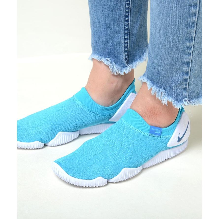 Nike Wmns Aqua Sock 360 ナイキ ウィメンズ アクア ソック 360 ライトブルー レディース シューズ 水陸両用 400 400 Honey 通販 Yahoo ショッピング