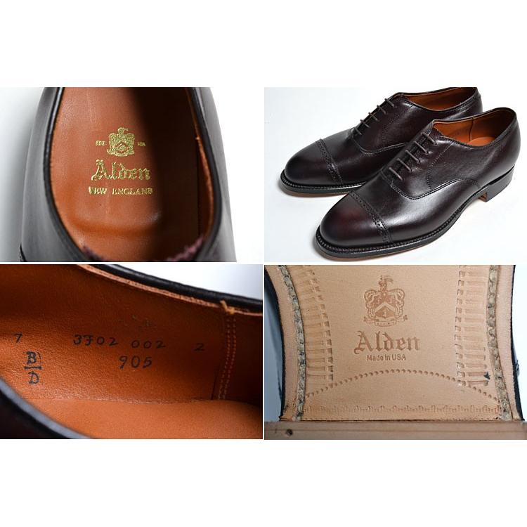 ALDEN #905 オールデン ストレートチップ(CAP TOE)Perforated ALDEN #905 オールデン ストレートチップ(CAP TOE)Perforated