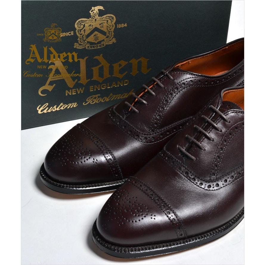 ALDEN 908 オールデン メダリオン CAP TOE チップ Medallion Tip ALDEN 908 オールデン メダリオン CAP TOE チップ Medallion Tip