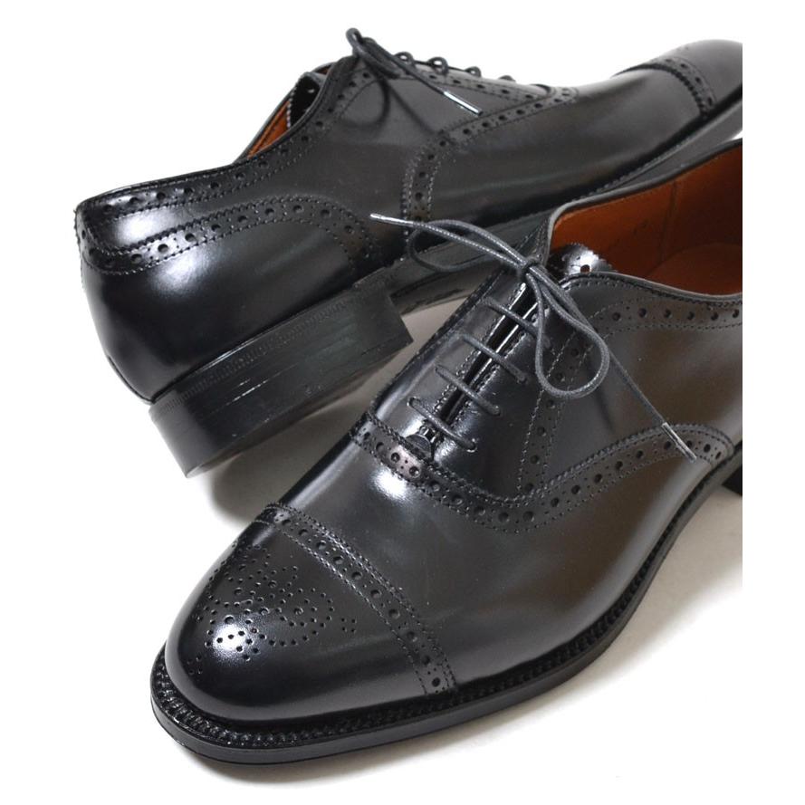 ALDEN オールデン☆#909 Medallion Tip Bal Calfskin ☆メダリオン 