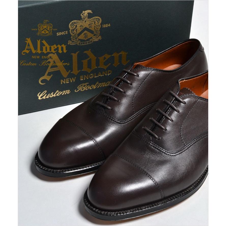 ALDEN 920 オールデン ストレートチップ（CAP TOE）Perforated 