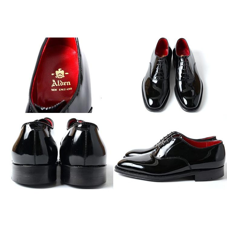 ALDEN 9373 オールデン★Formal Plain Toe Bal フォーマル プレーントゥ バル ブラック パテント カーフ★本革 シューズ★【sep_pt】｜eco-styles-honey｜03