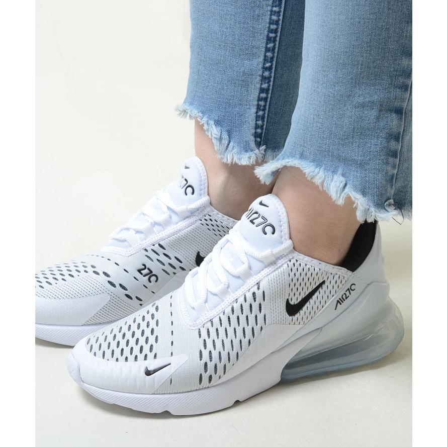 NIKE W AIR MAX 270 ナイキ W エア マックス 270 ホワイトxブラック 白