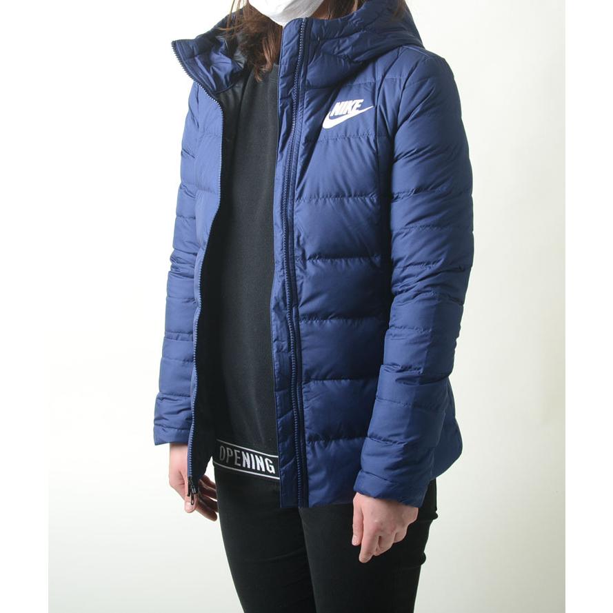 Nike Down Fill ナイキ ダウン フィル 中綿 ジャケット コート アウター フーディー ネイビー レディース Aj7424 429 Aj7424 429 Honey 通販 Yahoo ショッピング