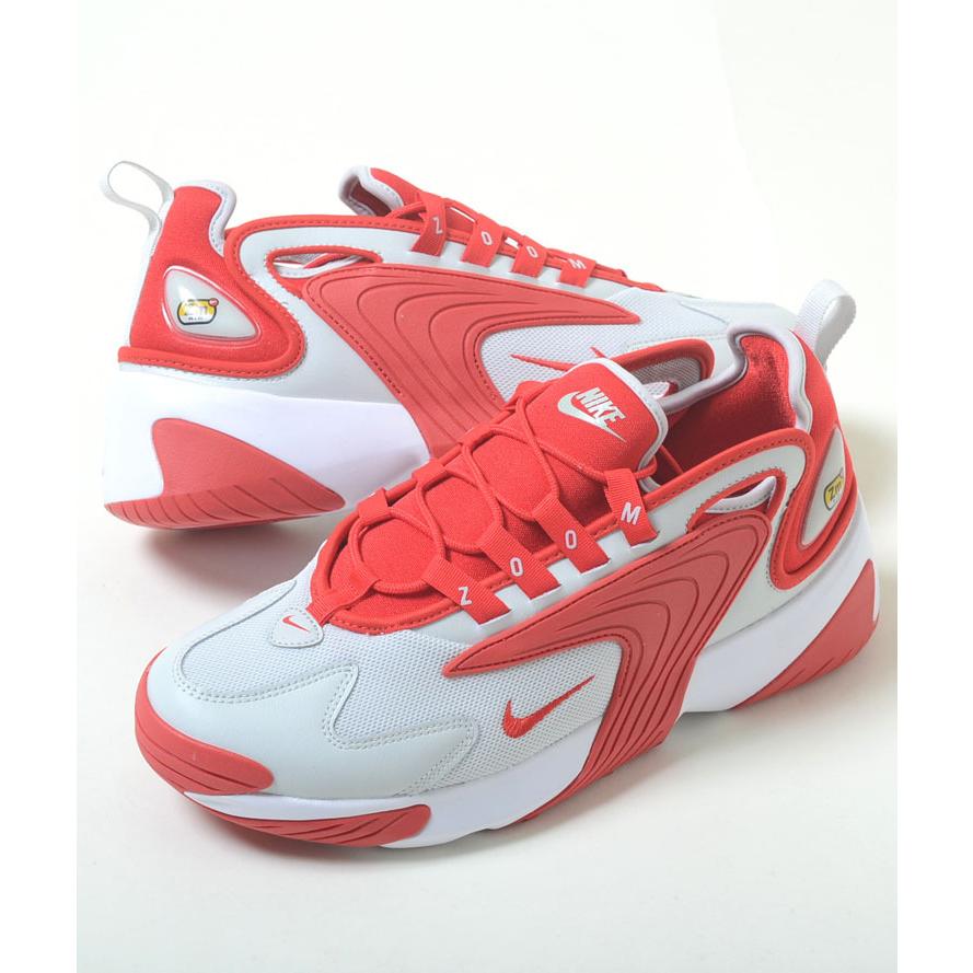 NIKE ZOOM 2K ナイキ ズーム 2K ホワイト×レッド メンズ スニーカー ao0269-012 :ao0269-012:HONEY 通販 ナイキ NIKE ズーム スニーカー