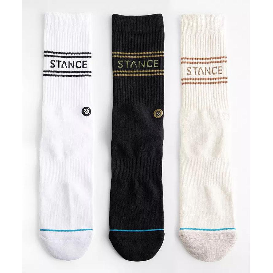 STANCE（スタンス） STANCE BASIC 3PACK CREW SOCS ベーシック 3足