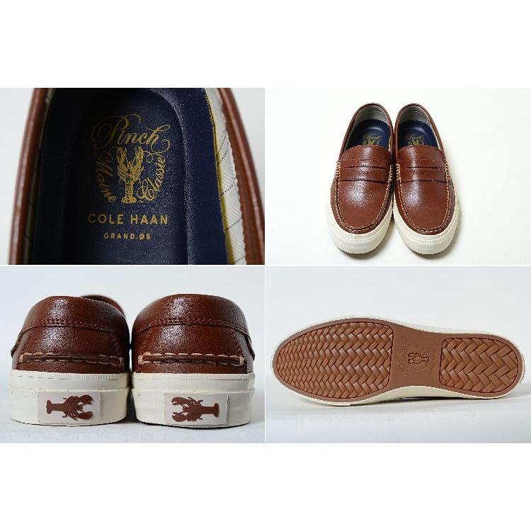 COLE HAAN PINCH WKNDER LXPNNY コールハーン ピンチ ウィークエンダー ラックス ペニー ブラウン メンズ ペニーローファー シューズ c26893|eco-styles-honey|02