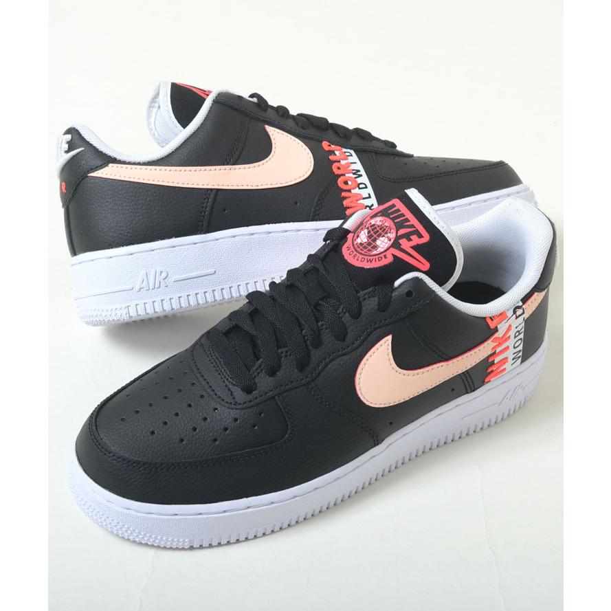 Nike Air Force 1 07 Lv8 Ww ナイキ エア フォース 1 07 Lv8 ワールドワイド ブラック ピンク メンズ スニーカー Ck6924 001 Ck6924 001 Honey 通販 Yahoo ショッピング